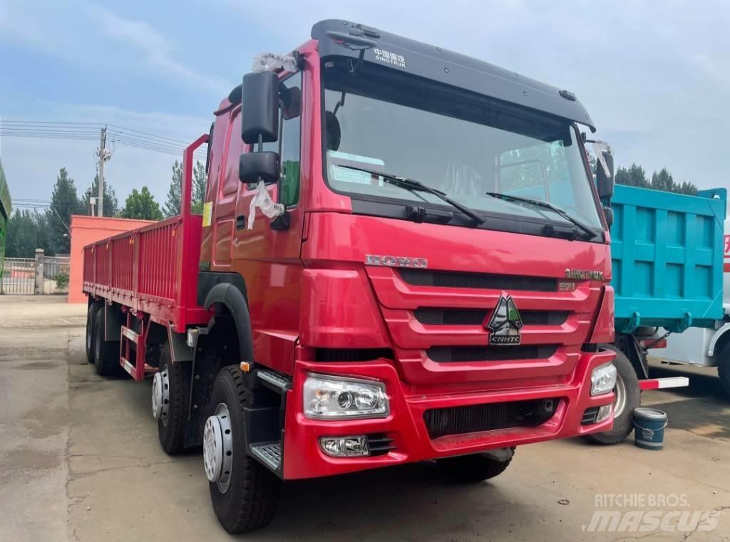 Howo 371 平板栏板货车