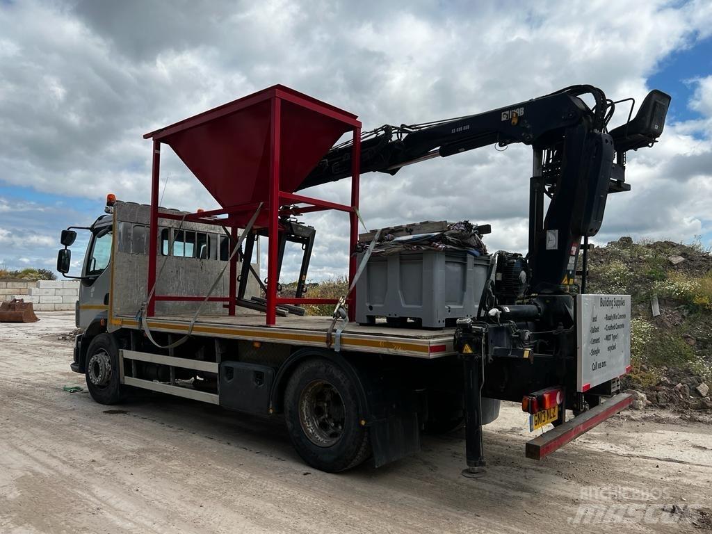 Volvo FL260 平板栏板货车