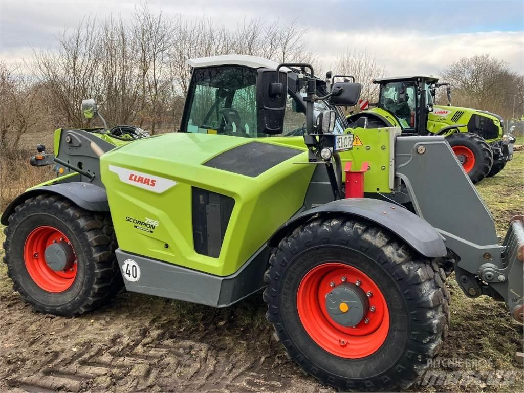CLAAS SCORPION 756 伸缩臂叉装车|叉装车
