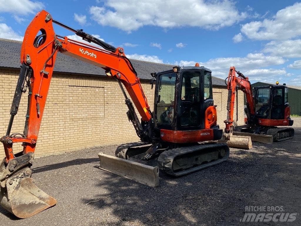 Kubota Kx057 小型挖掘机