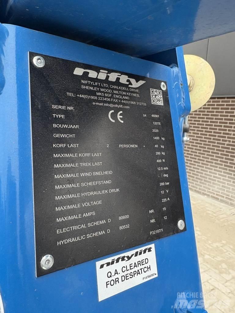 Niftylift 120t 拖拉移动式高空作业平台