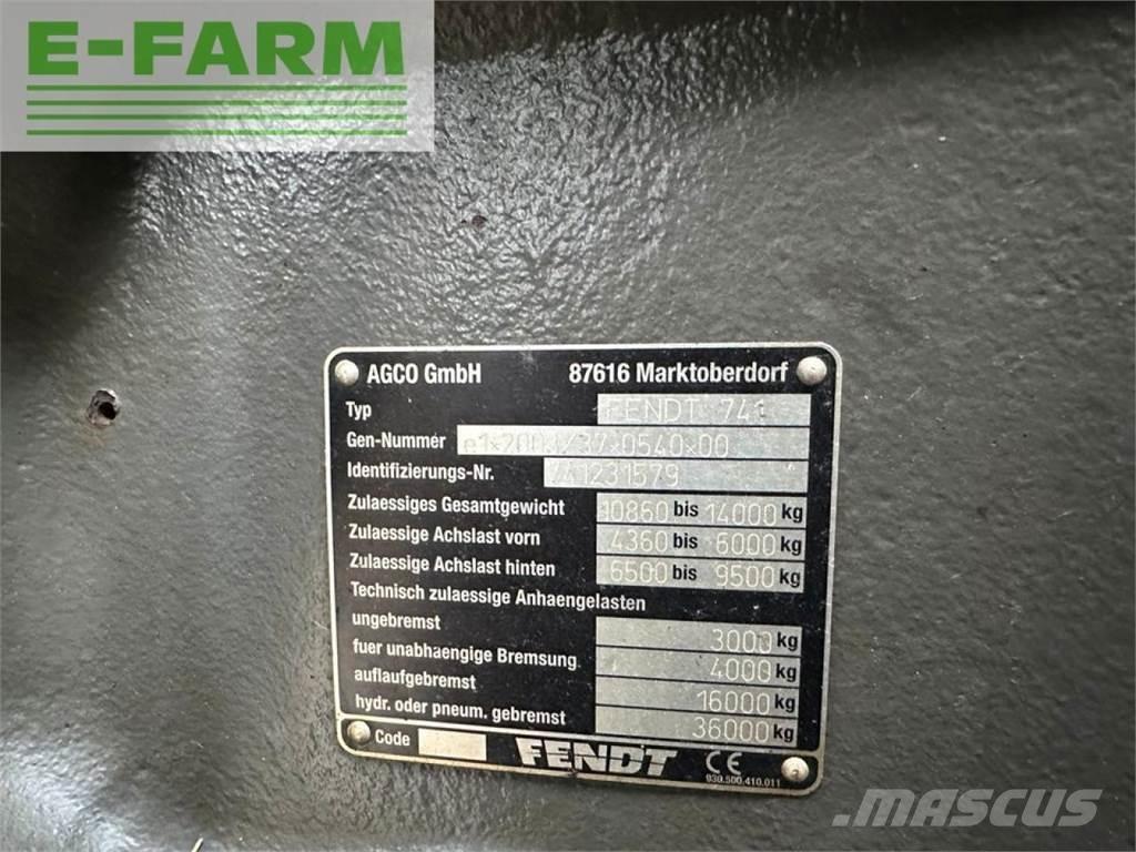 Fendt 720 Vario 拖拉机/农用车