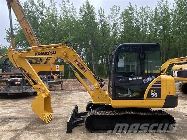 Komatsu PC56-7 履带挖掘机