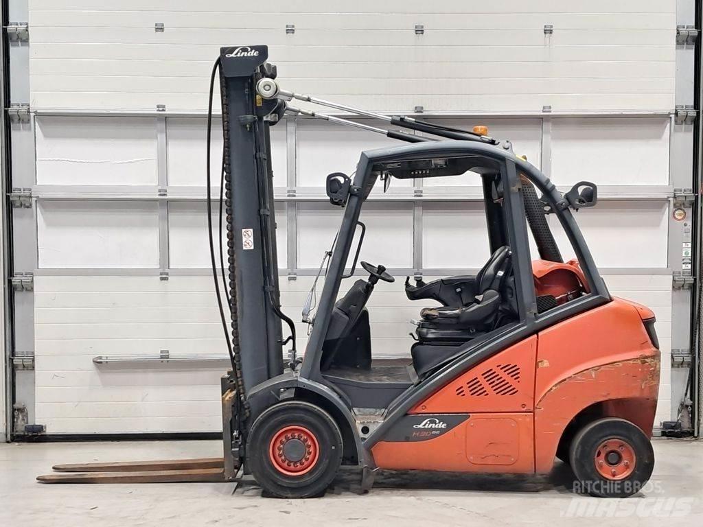 Linde H30T-02 天然气叉车