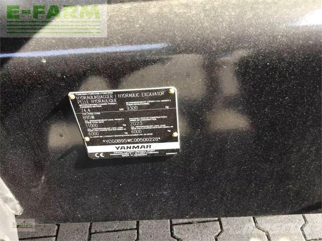 Yanmar b95w/5 轮式挖掘机