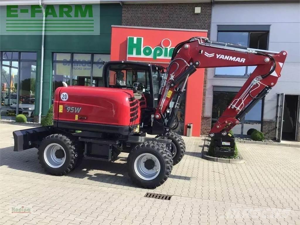 Yanmar b95w/5 轮式挖掘机