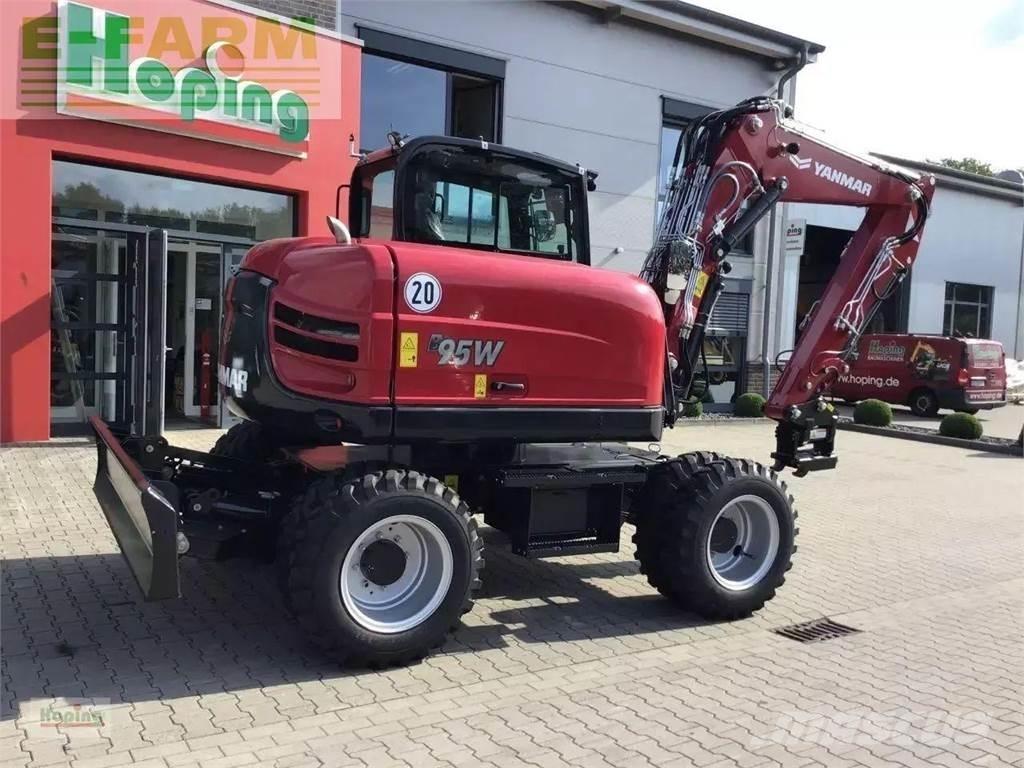 Yanmar b95w/5 轮式挖掘机