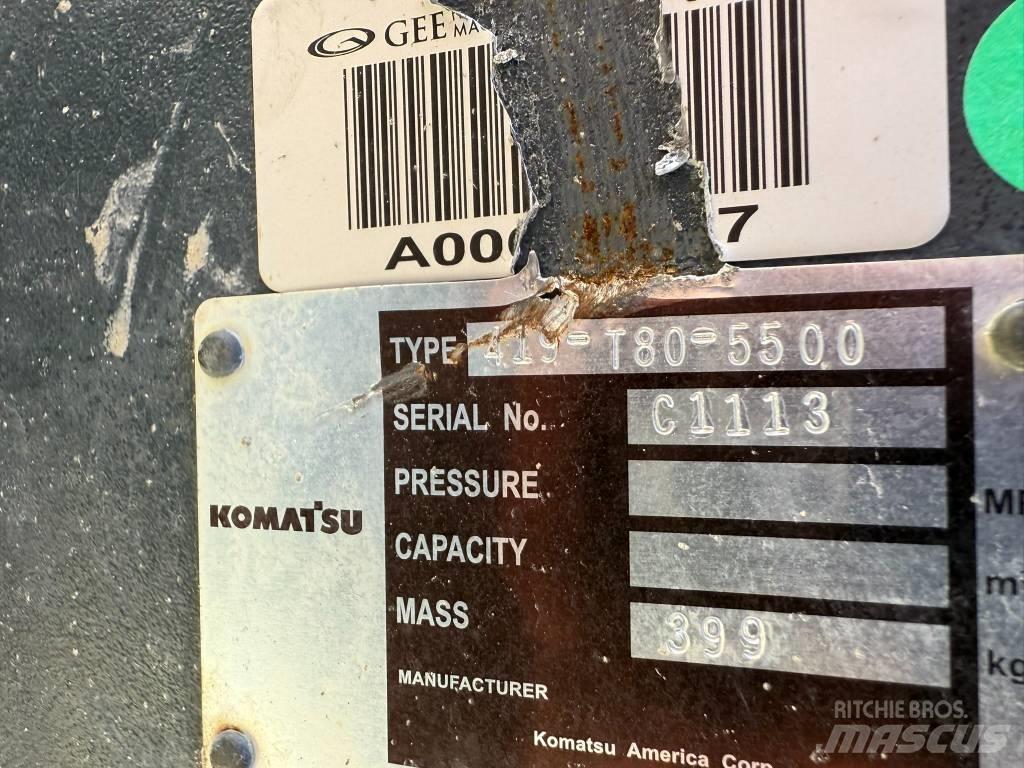 Komatsu WA320 QC 快速连接器