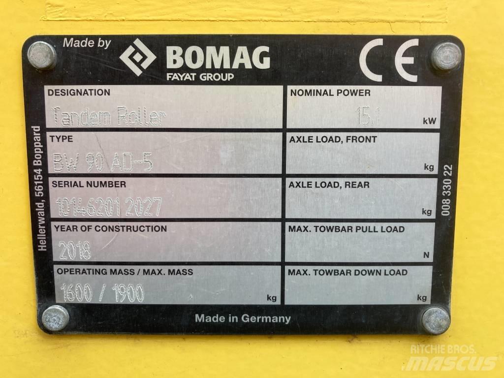 Bomag BW 90 AD-5 双轮压路机