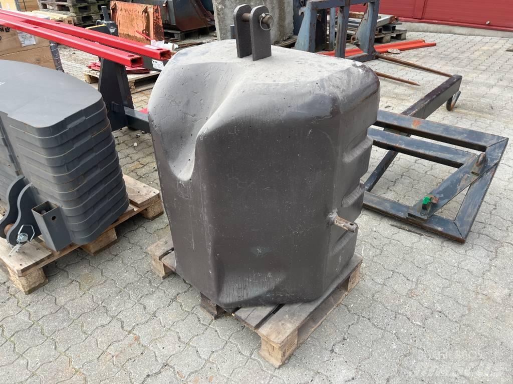 He-Va 800 KG 前配重块