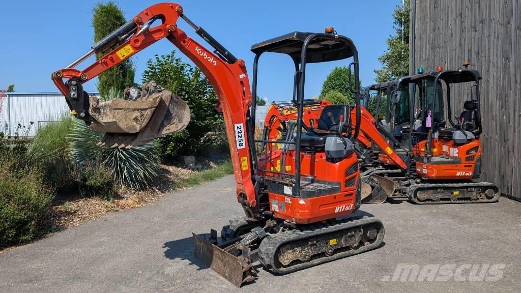 Kubota U 17-3 小型挖掘机