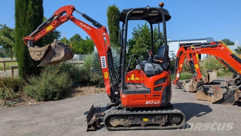 Kubota U 17-3 小型挖掘机