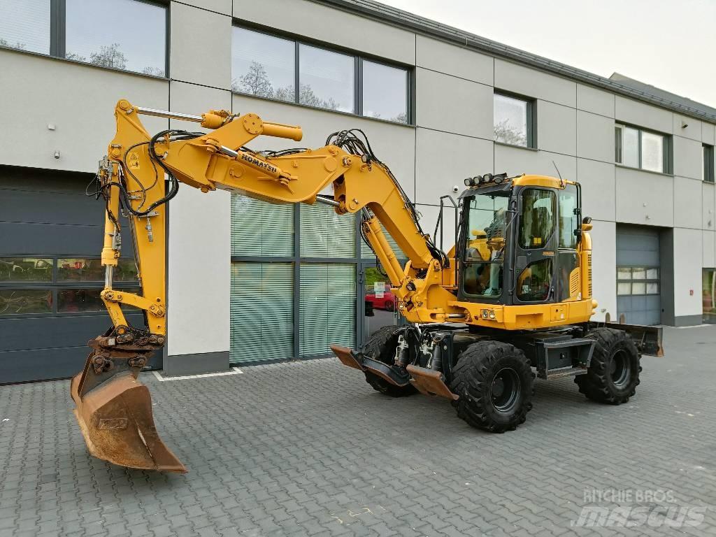 Komatsu PW118 MR-11 轮式挖掘机