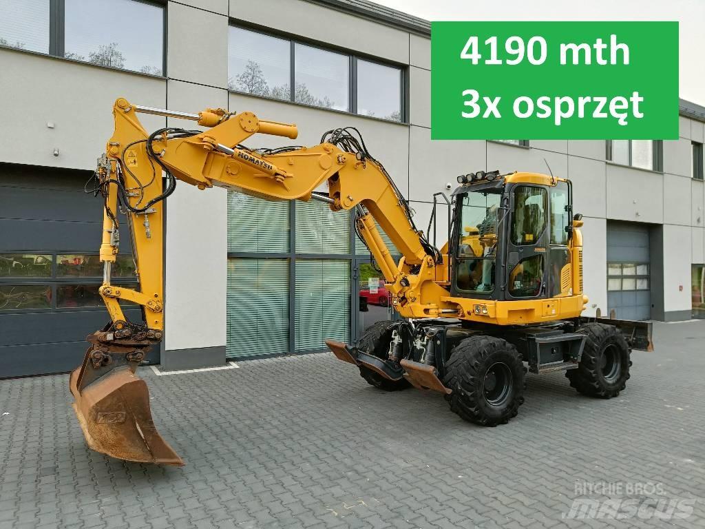 Komatsu PW118 MR-11 轮式挖掘机