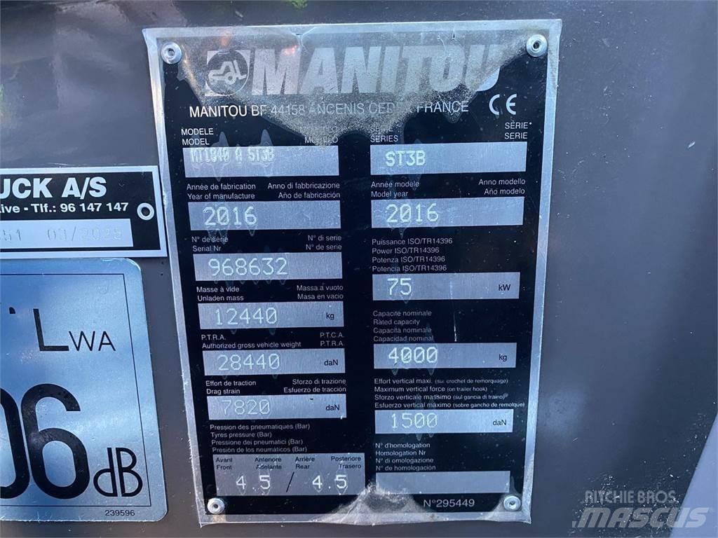 Manitou MT1840A 伸缩臂叉装车|叉装车