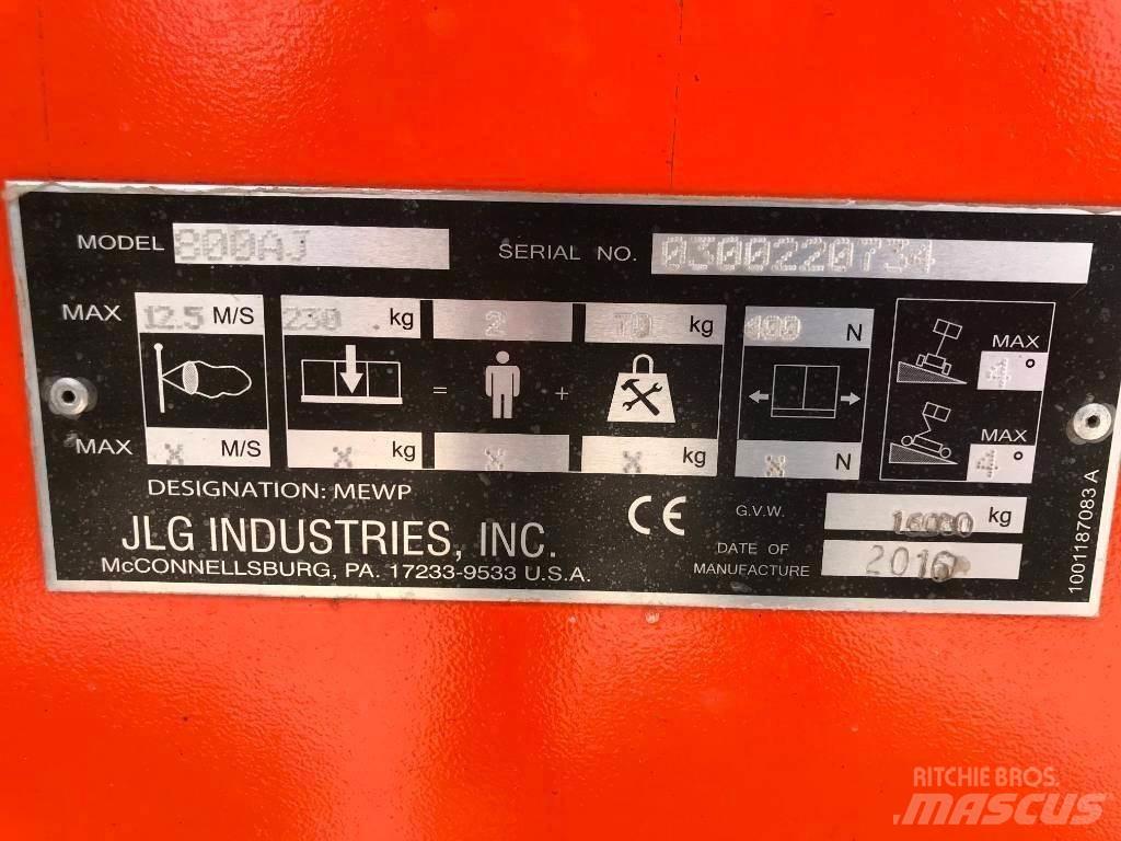 JLG 800 AJ 曲臂高空工作平台