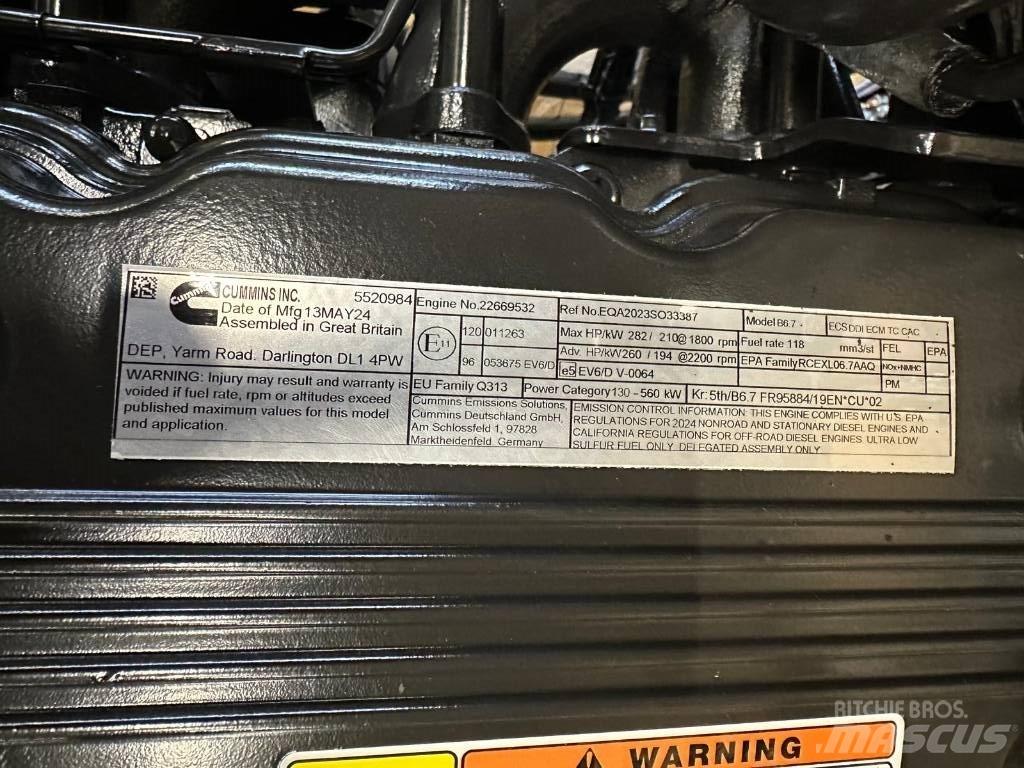 Cummins B6.7 FR95884 农业机械-其他