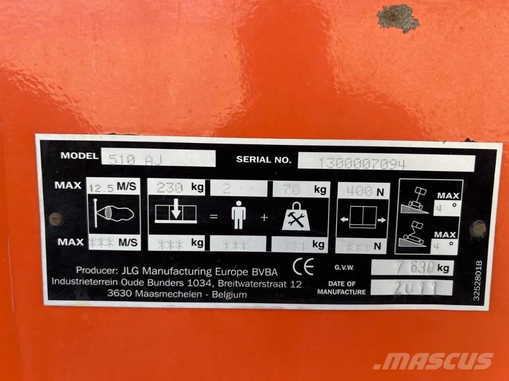 JLG 510 AJ 曲臂高空工作平台