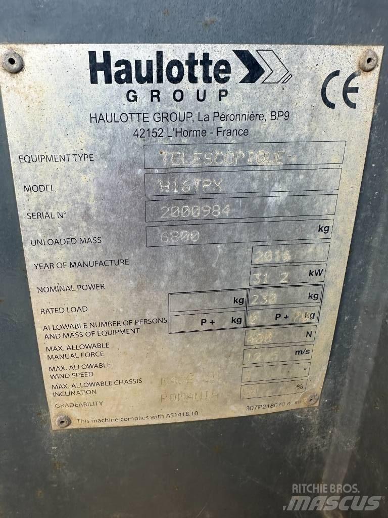 Haulotte H 16 TPX 直臂高空工作平台