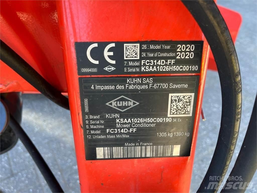 Kuhn FC 314D-FF 割草调节装置