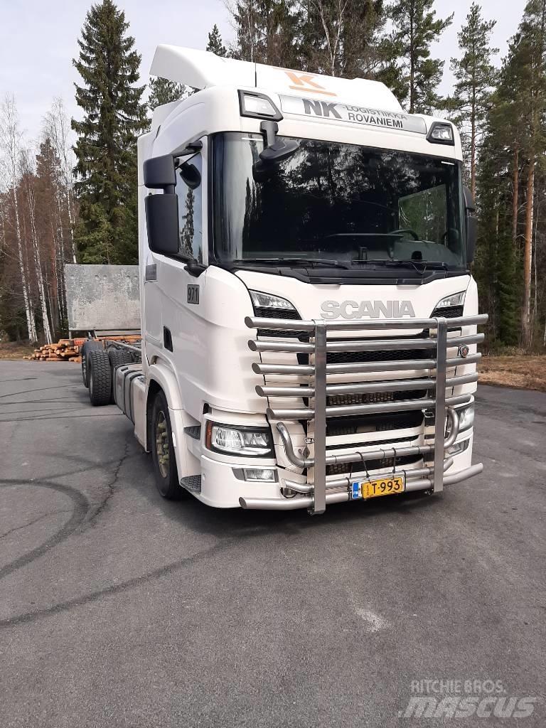 Scania R 500 平板车