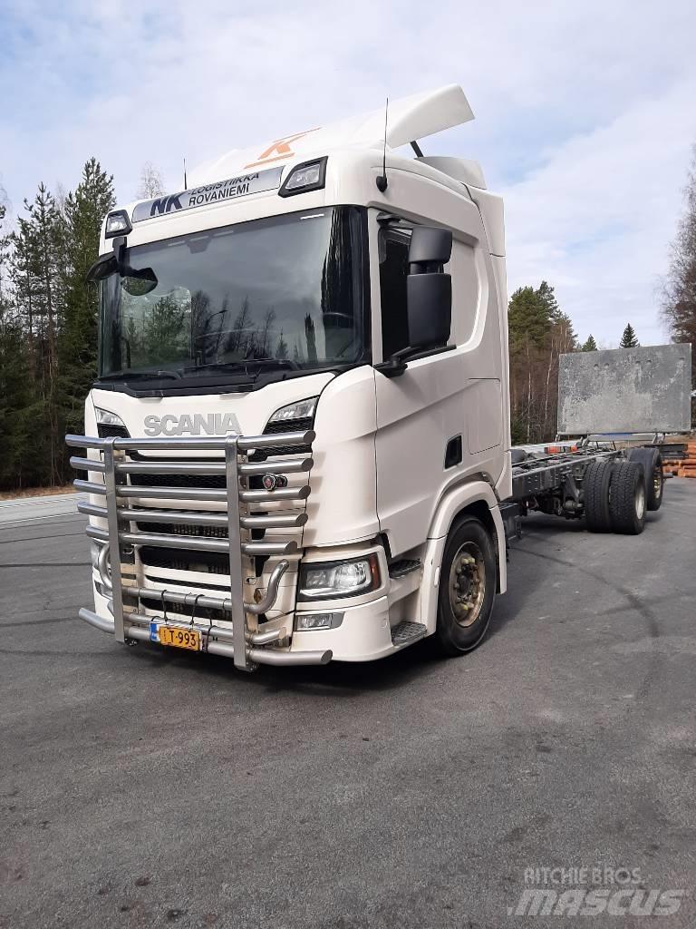 Scania R 500 平板车