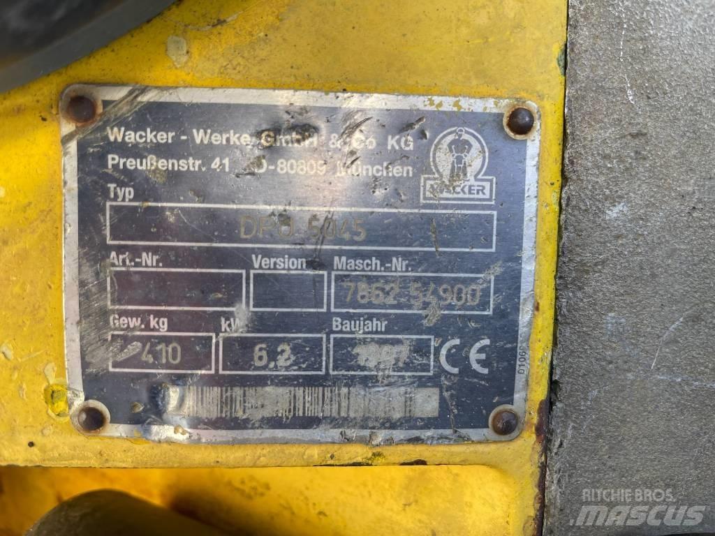 Wacker DPU5045 平板夯