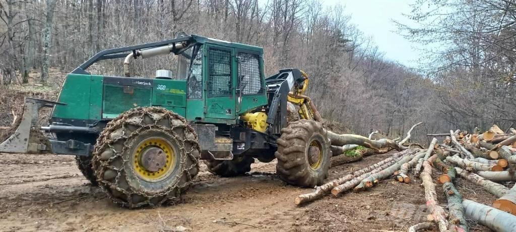 Timberjack 360 粉碎机