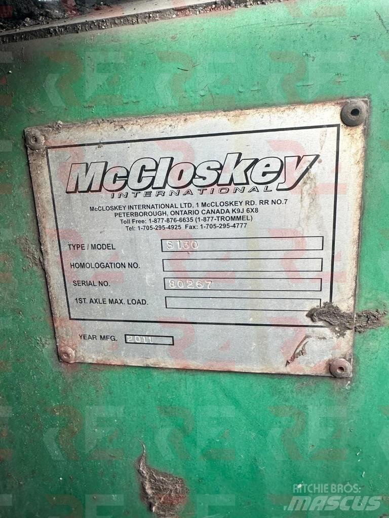 McCloskey S130 移动式筛分机