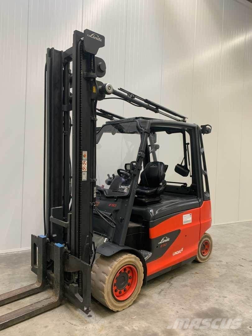 Linde E50HL 电动叉车