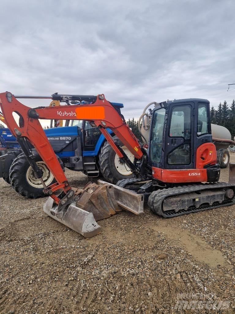 Kubota U 55-4 小型挖掘机