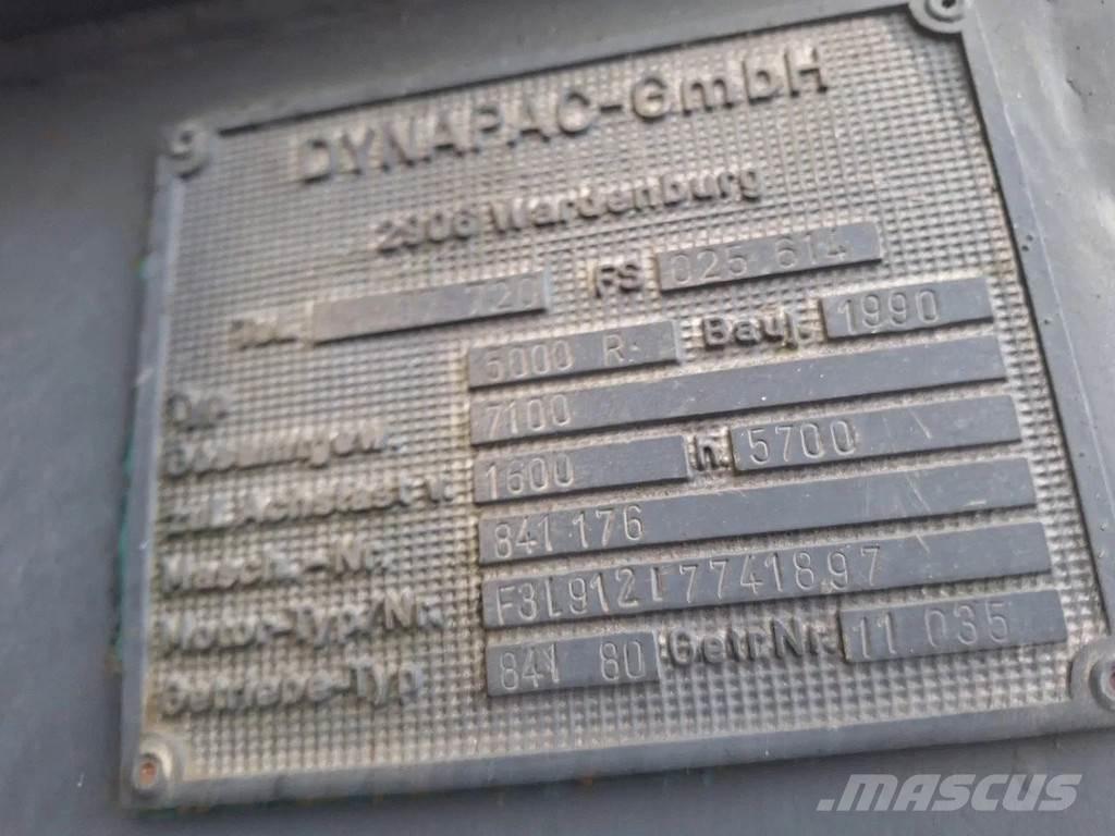 Dynapac 5000R 沥青摊铺机