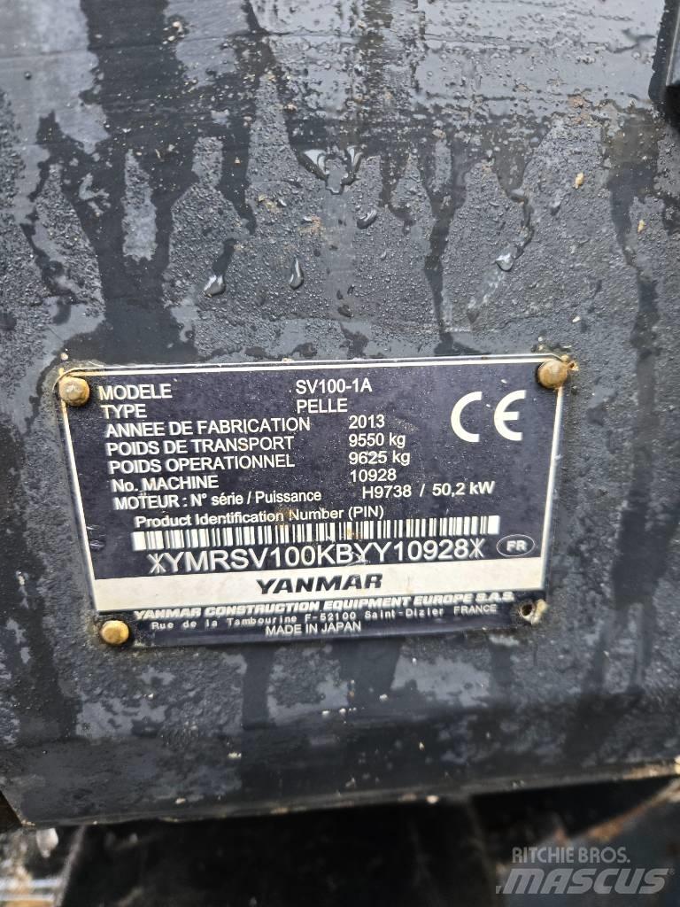 Yanmar SV 100-1A 中型挖掘机
