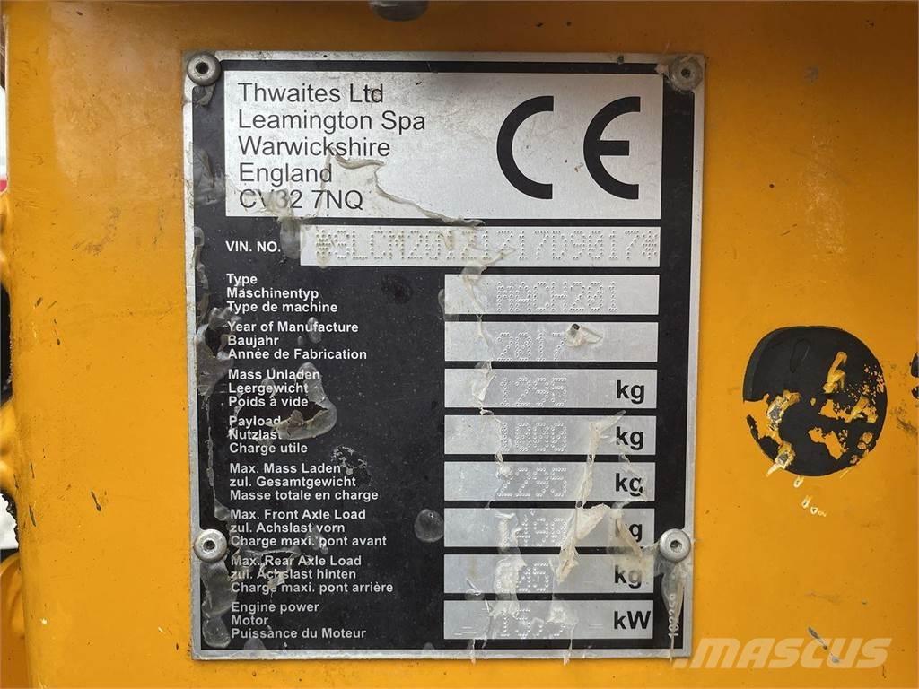 Thwaites 1 ton 翻斗车\公路型自卸车