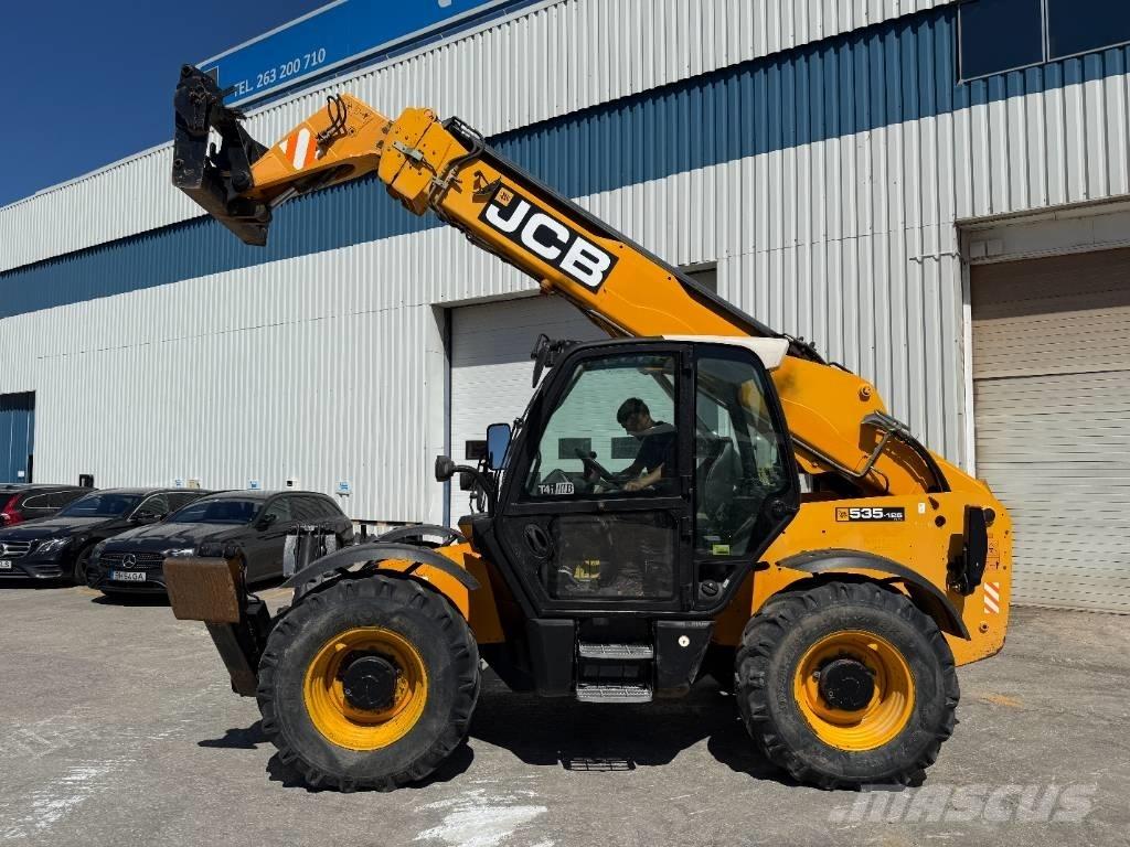 JCB 535-125 伸缩臂叉装车|叉装车