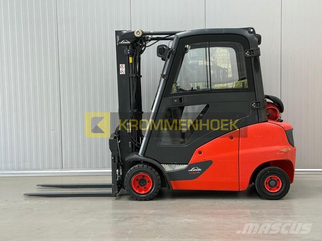 Linde H 20 T 天然气叉车