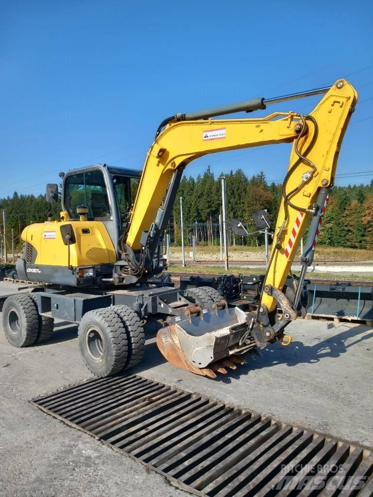 Doosan DX 57 W-5 轮式挖掘机