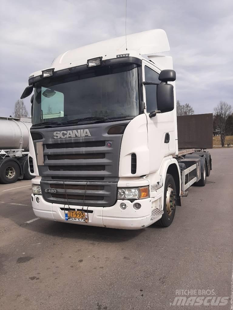 Scania G 420 集装箱叉车