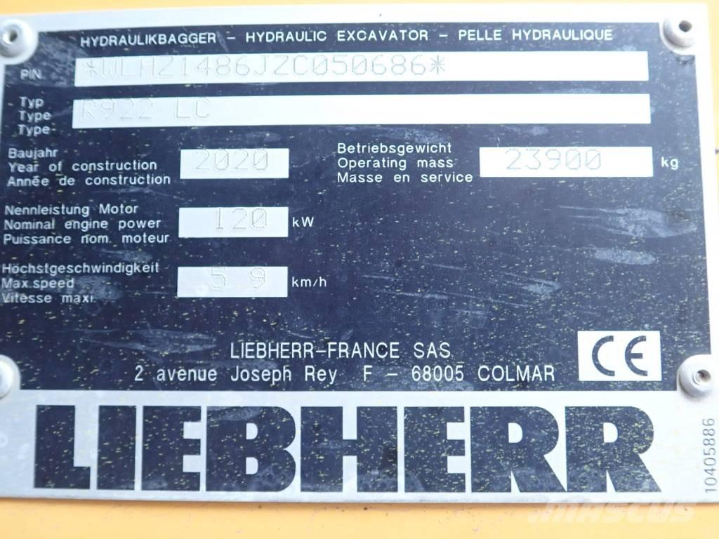 Liebherr R 922 LC 履带挖掘机