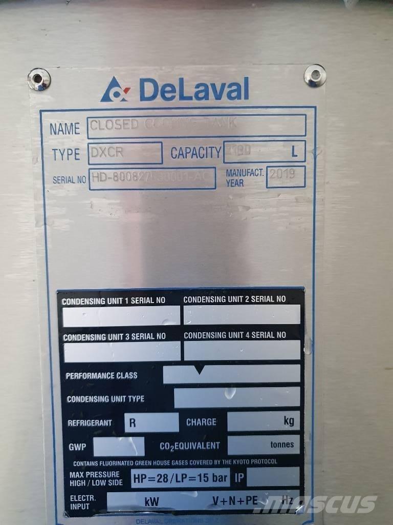 Delaval DXCR1100 奶制品存储设备