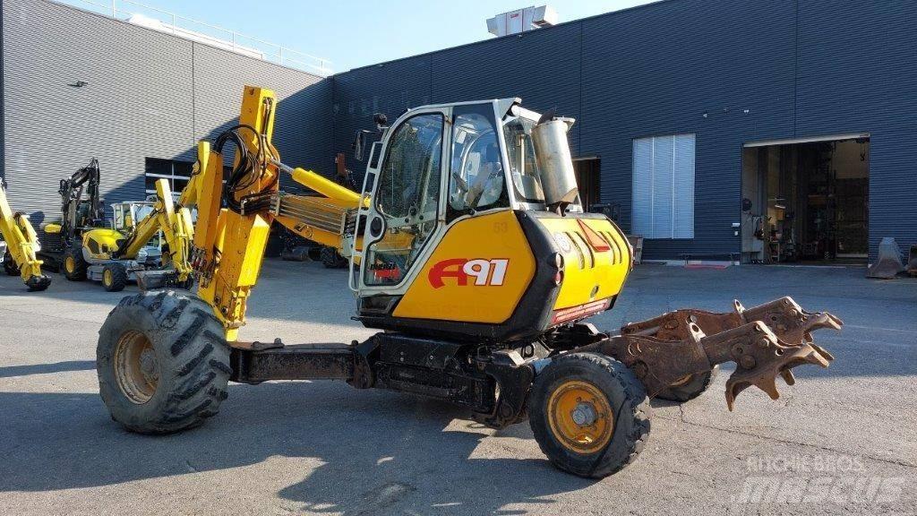 Menzi Muck A91 Mobil 轮式挖掘机