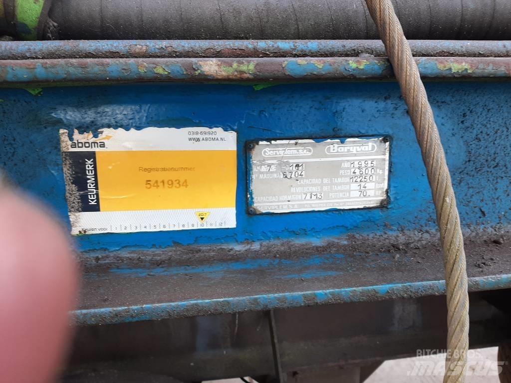Baryval beton mixer 混凝土/砂浆搅拌机