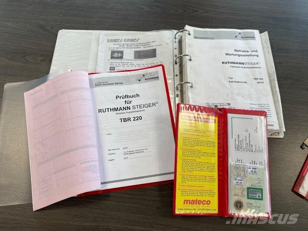 Ruthmann TBR 220 车载式高空作业车