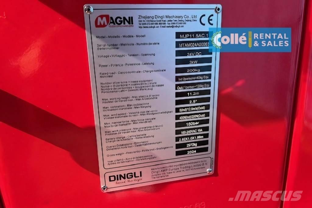 Magni MJP 11.5 | 2024 曲臂高空工作平台