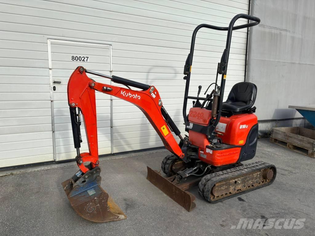 Kubota U 10-3 小型挖掘机