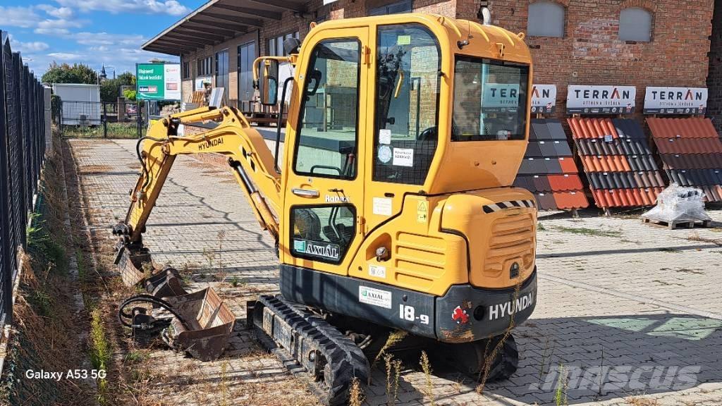 Hyundai Robex 18-9 小型挖掘机