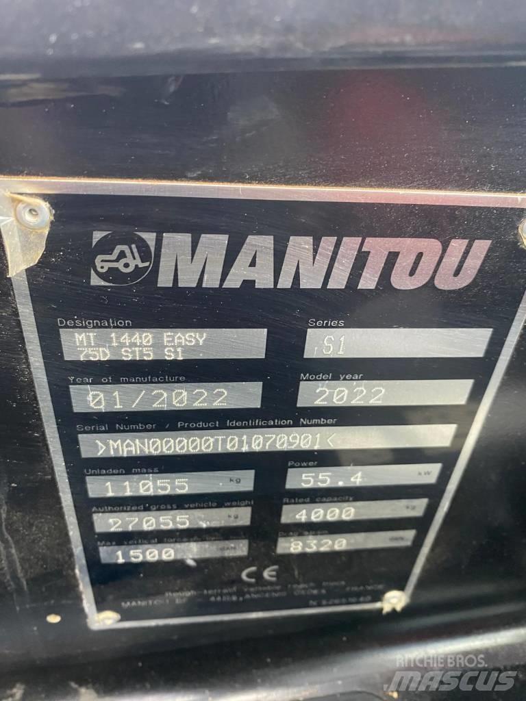 Manitou MT 1440 伸缩臂叉装车|叉装车