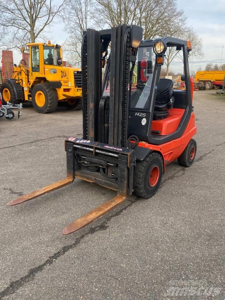 Linde H25T 天然气叉车