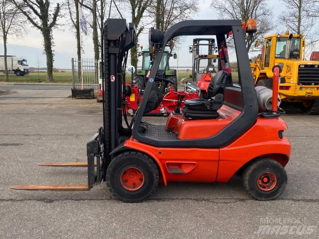 Linde H25T 天然气叉车