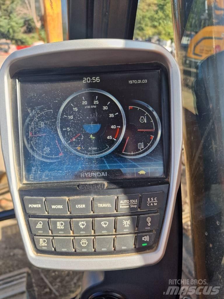 Hyundai HX 145 LCR 履带挖掘机